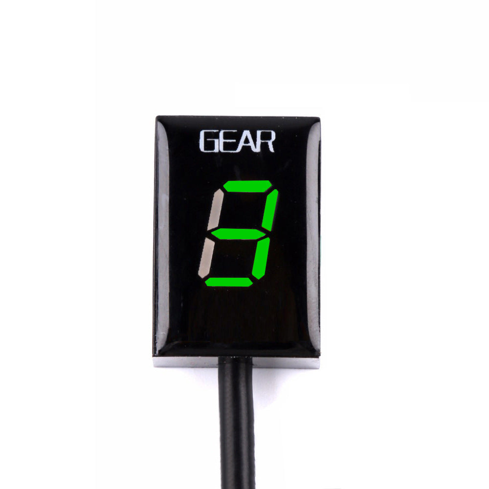 Motorcycle Gear Digital Meter Highlight Lcd Speed Calculation Waterproof Meter