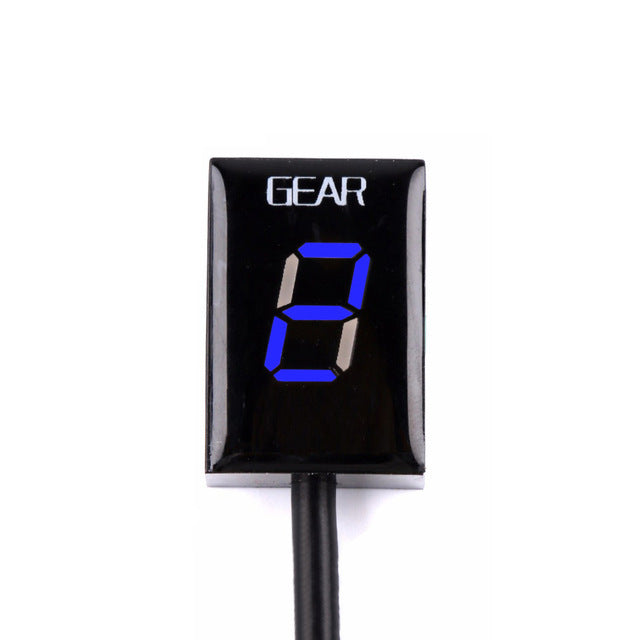 Motorcycle Gear Digital Meter Highlight Lcd Speed Calculation Waterproof Meter