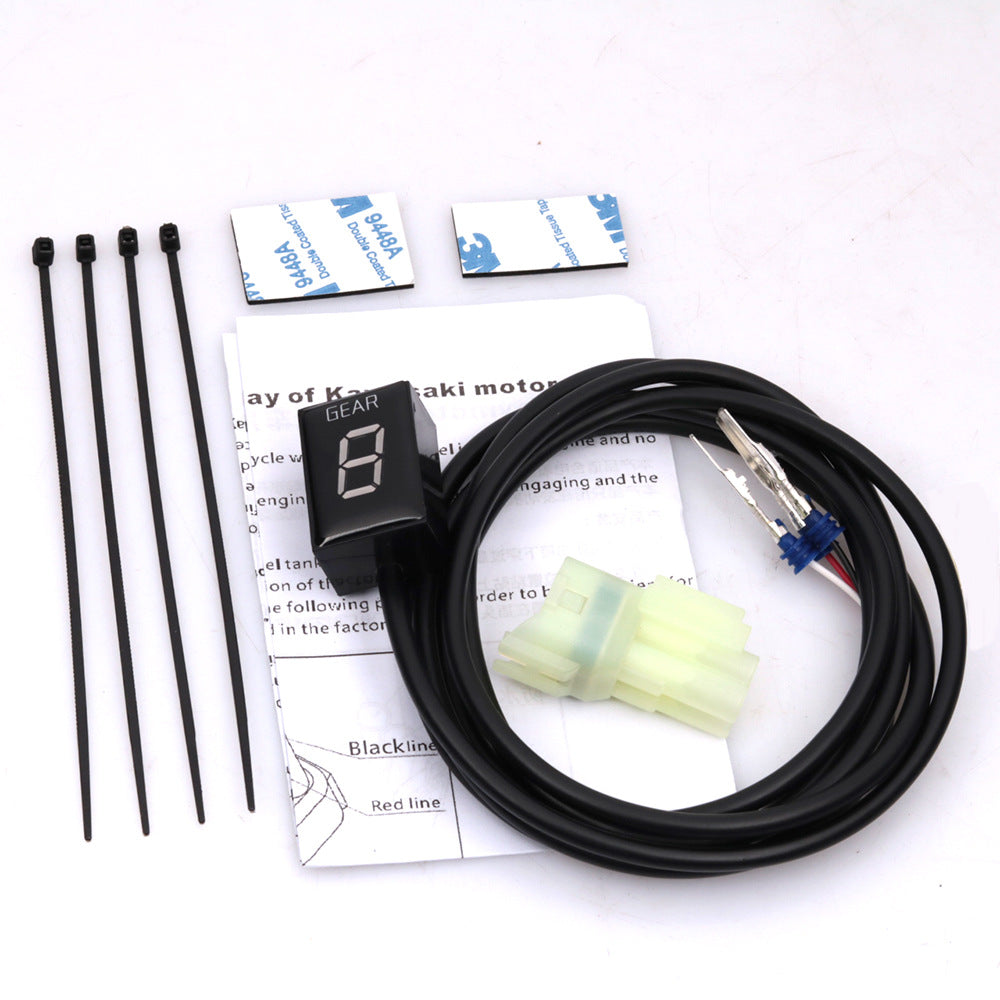 Motorcycle Gear Digital Meter Highlight Lcd Speed Calculation Waterproof Meter