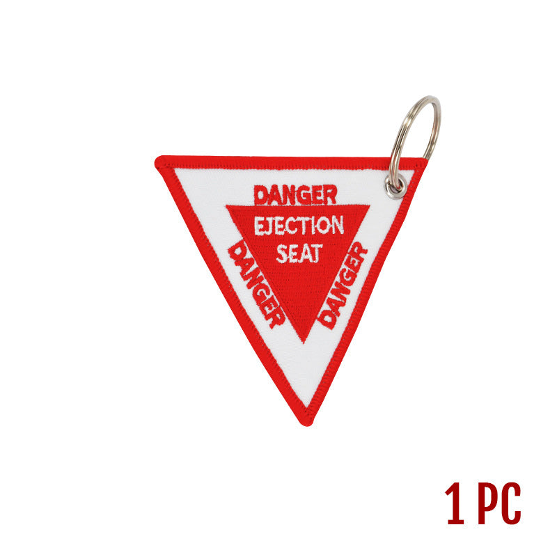 Motorcycle Accessories Personalized Key Chain Embroidery