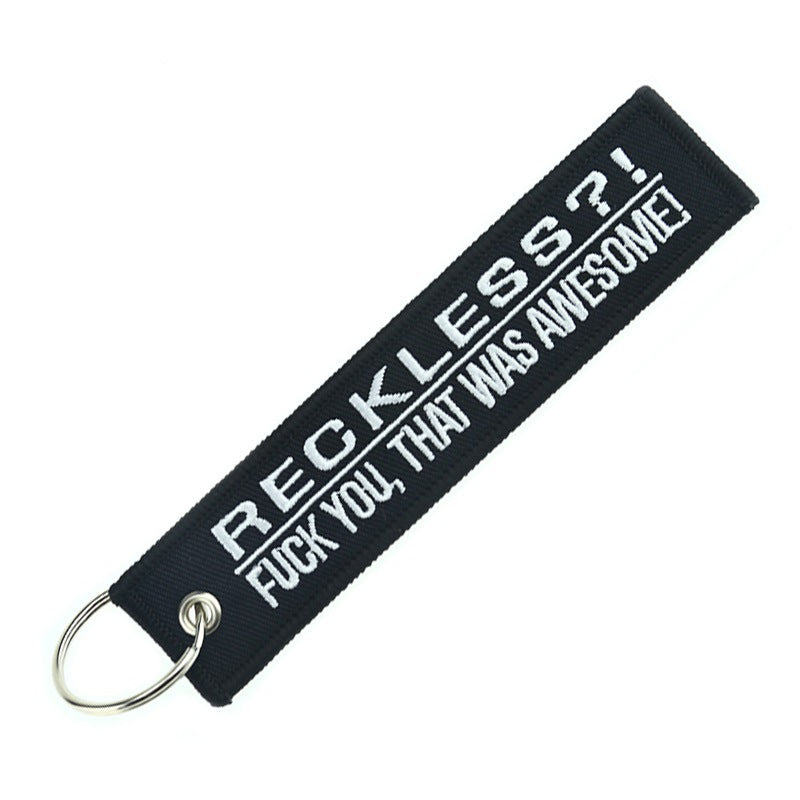 Motorcycle Accessories Personalized Key Chain Embroidery