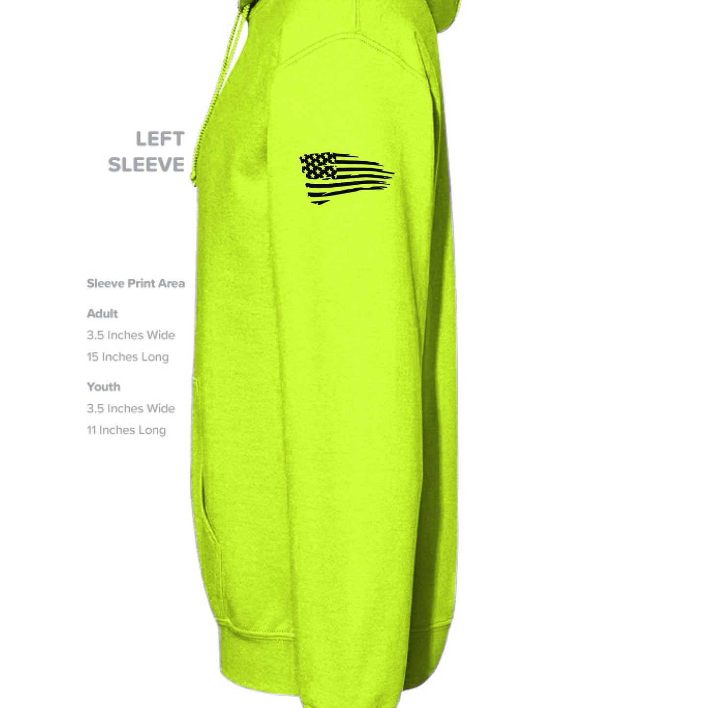 Safety Yellow - SLEEVE_LEFT